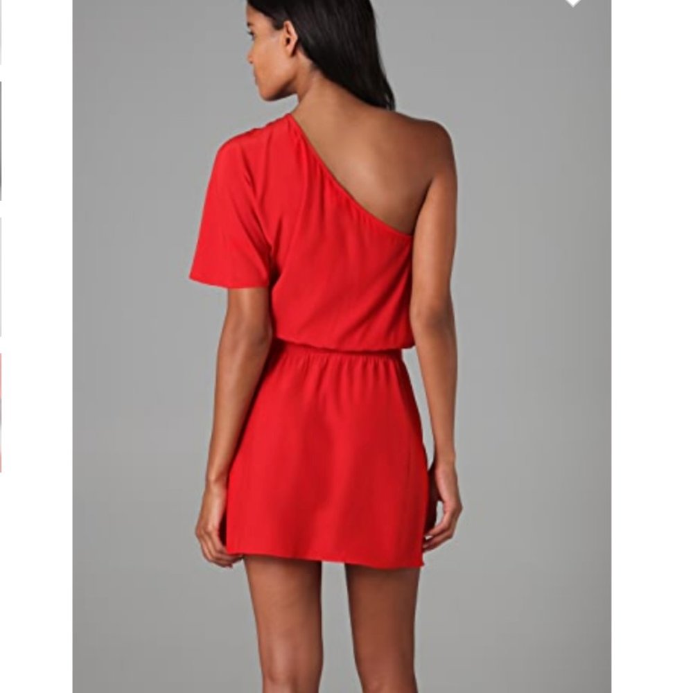 Parker | One Shoulder Ruffle Dress - Picture 2 of 2